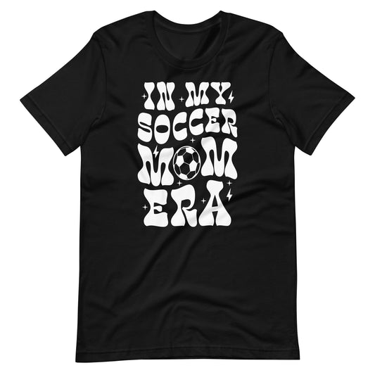 In My Soccer Mom Era Retro Soccer Mama Shirt Mother's Day Unisex t-shirt