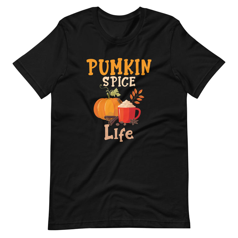 Pumpkin Spice Life Halloween Cozy Vibes Unisex t-shirt