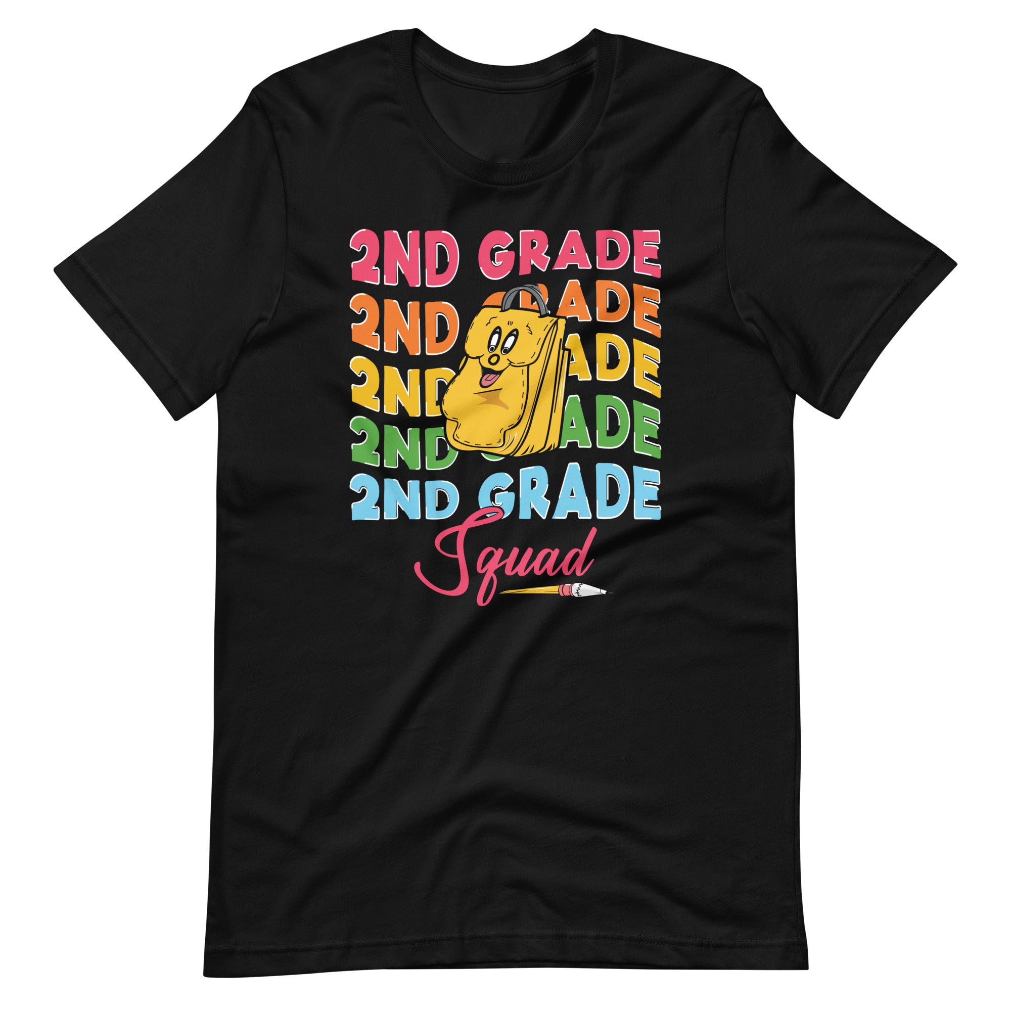 2nd Grade Squad Second Grade Teacher Team Back To School Unisex t-shirt