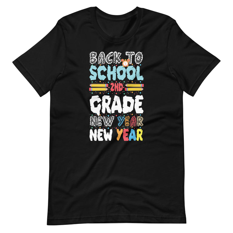 Girl 2nd Grade Back To School 2nd Grade School Supplies Unisex t-shirt