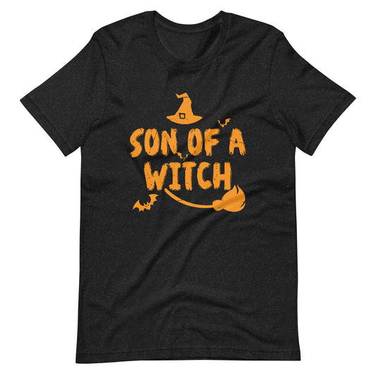 Son of a Witch Halloween Trick Or Treat Boys Wizard Unisex t-shirt